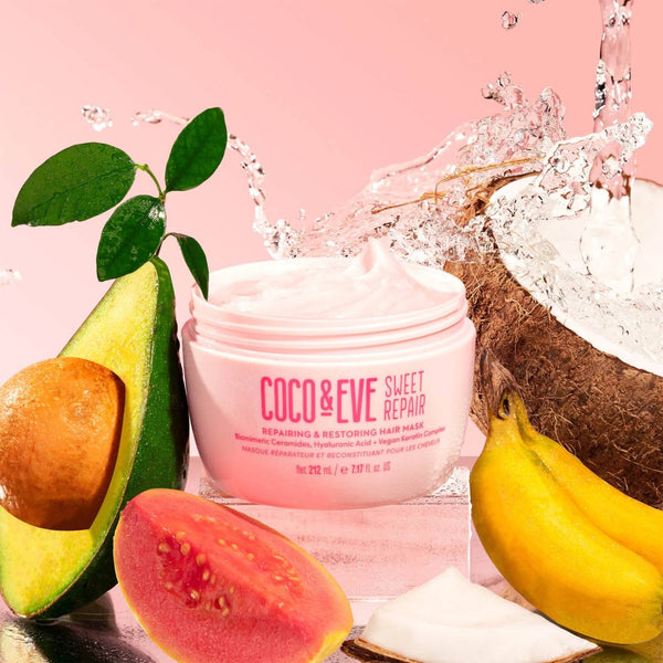 Coco & Eve Sweet Repair Masque sounded by fruit