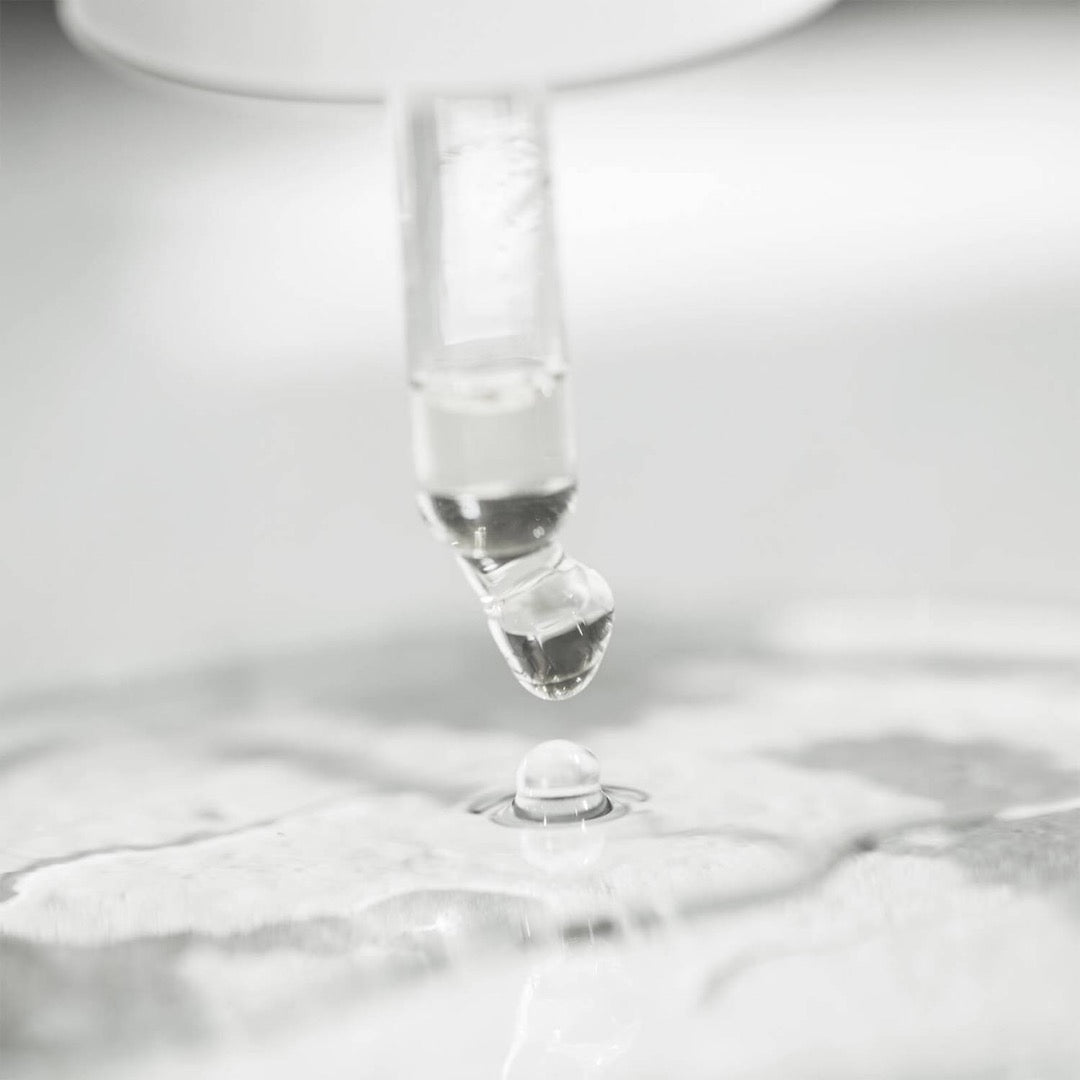 A drop of the serum