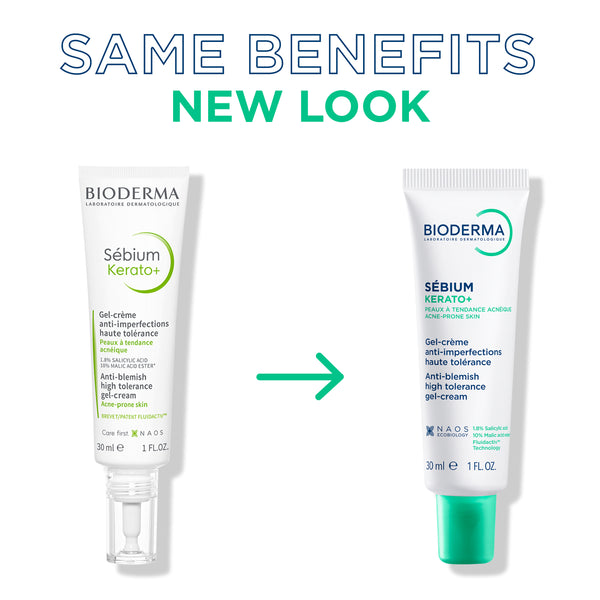 Bioderma Sébium Kerato+ Anti-Blemish Gel Cream for Acne Prone Skin