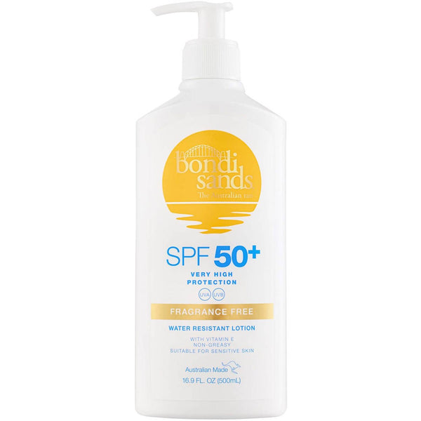 Bondi Sands SPF 50+ Fragrance Free Sunscreen Pump 500ml