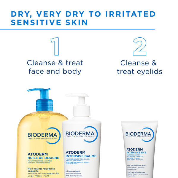 Bioderma Atoderm Intensive Eye Cream For Very Dry, Itchy Skin Prone To Eczema 100ml