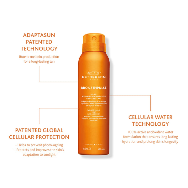 Institut Esthederm Bronz Impulse Face and Body Tan Accelerating Mist 150ml