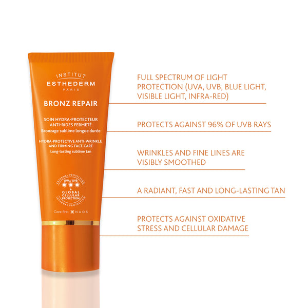 Institut Esthederm Bronz Repair Face Cream Strong Sun