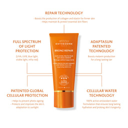 Institut Esthederm Bronz Repair Face Cream Strong Sun