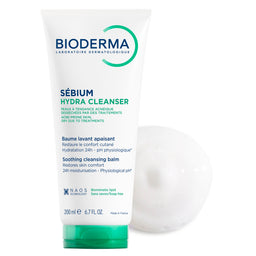 Bioderma Sebium Hydra Cleanser Gentle & Nourishing Face Wash for Dry and Sensitive Acne-prone skin 200ml