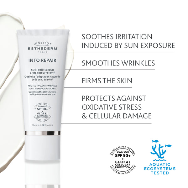 Institut Esthederm Into Repair Protective Anti Wrinkle Face Care SPF50+ 50ml