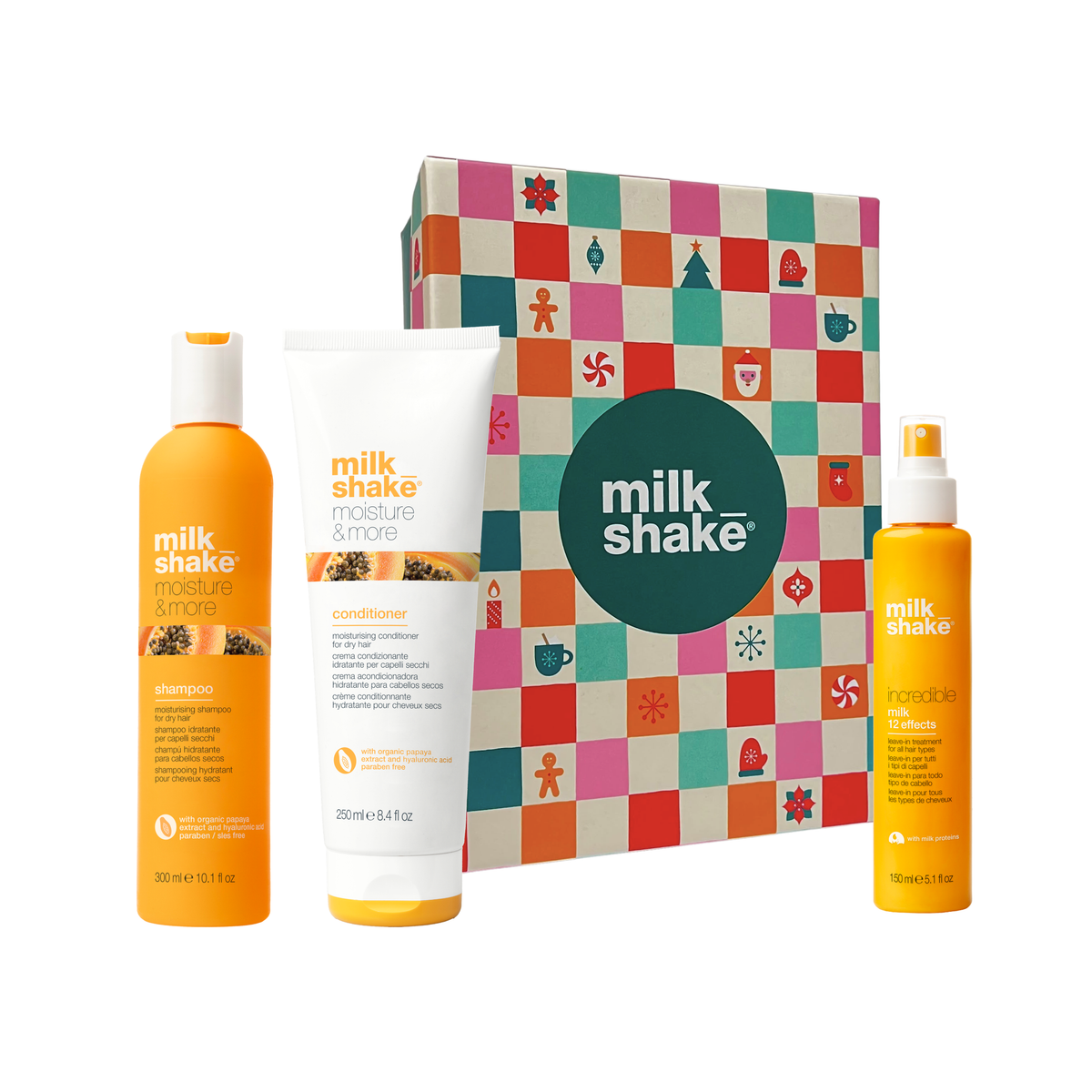milk_shake Christmas Moisture & More Trio Set