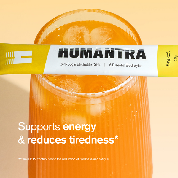 Humantra Apricot Electrolyte Powder, 20 Sachets