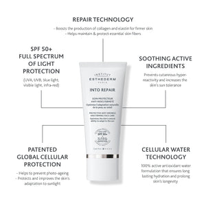 Institut Esthederm Into Repair Protective Anti Wrinkle Face Care SPF50+ 50ml