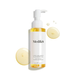 Medik8 Lipid-Balance Cleansing Oil bottle and texture