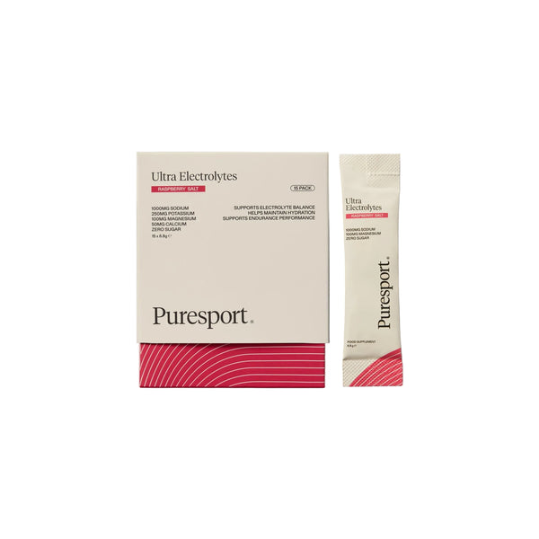 Puresport Ultra Electrolytes Raspberry Salt 15 Sachets
