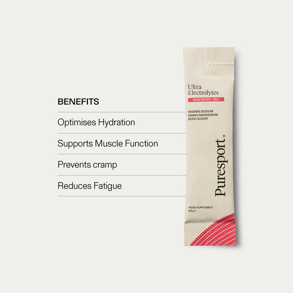 Puresport Ultra Electrolytes Raspberry Salt 15 Sachets