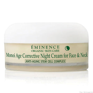 Freebie: Eminence Organic Monoi Age Corrective Night Cream for Face & Neck 15ml