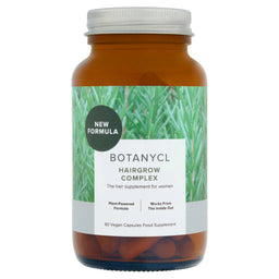 Botanycl Complex Hairgrow Vegan Food Supplement 60 Capsules