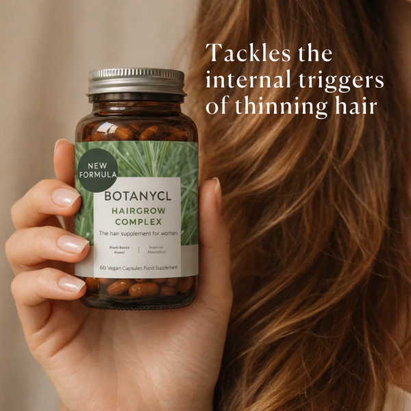 Botanycl Complex Hairgrow Vegan Food Supplement 60 Capsules