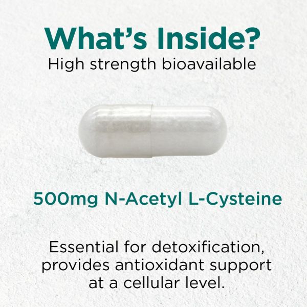 Cytoplan NAC (N-Acetyl L-Cysteine) 60 Capsules