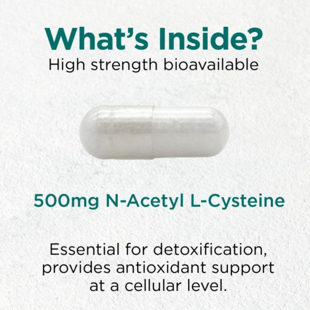 Cytoplan NAC (N-Acetyl L-Cysteine) 120 Capsules