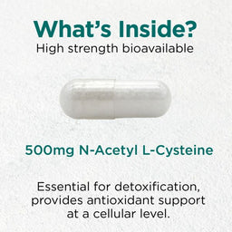 Cytoplan NAC (N-Acetyl L-Cysteine) 120 Capsules