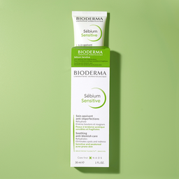 Bioderma Sébium Sensitive Soothing Moisturising Anti-Blemish Cream and packaging