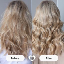 Hairburst Shampoo for Longer Stronger Hair Before and after