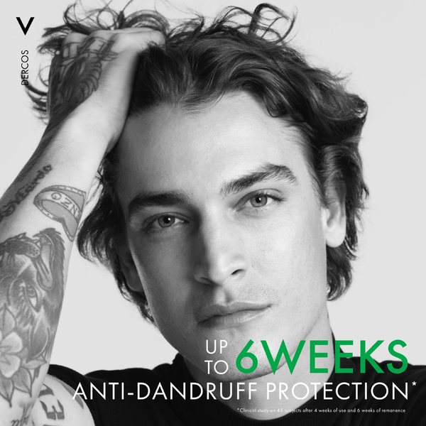 up to 6 weeks anti dandruff protection