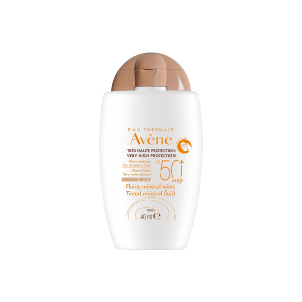 Avène Very High Protection Tinted Mineral Fluid SPF50+ Sun Cream for  Intolerant Skin 40ml Buy Online Today