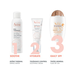 Avène Very High Protection Tinted Mineral Fluid SPF50+ Sun Cream for Intolerant Skin 40ml