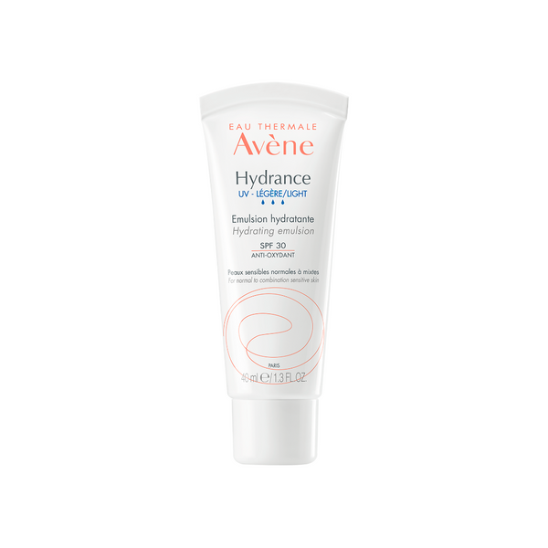 Avène Hydrance Light-UV Hydrating Emulsion SPF30 Moisturiser for Dehydrated Skin 40ml