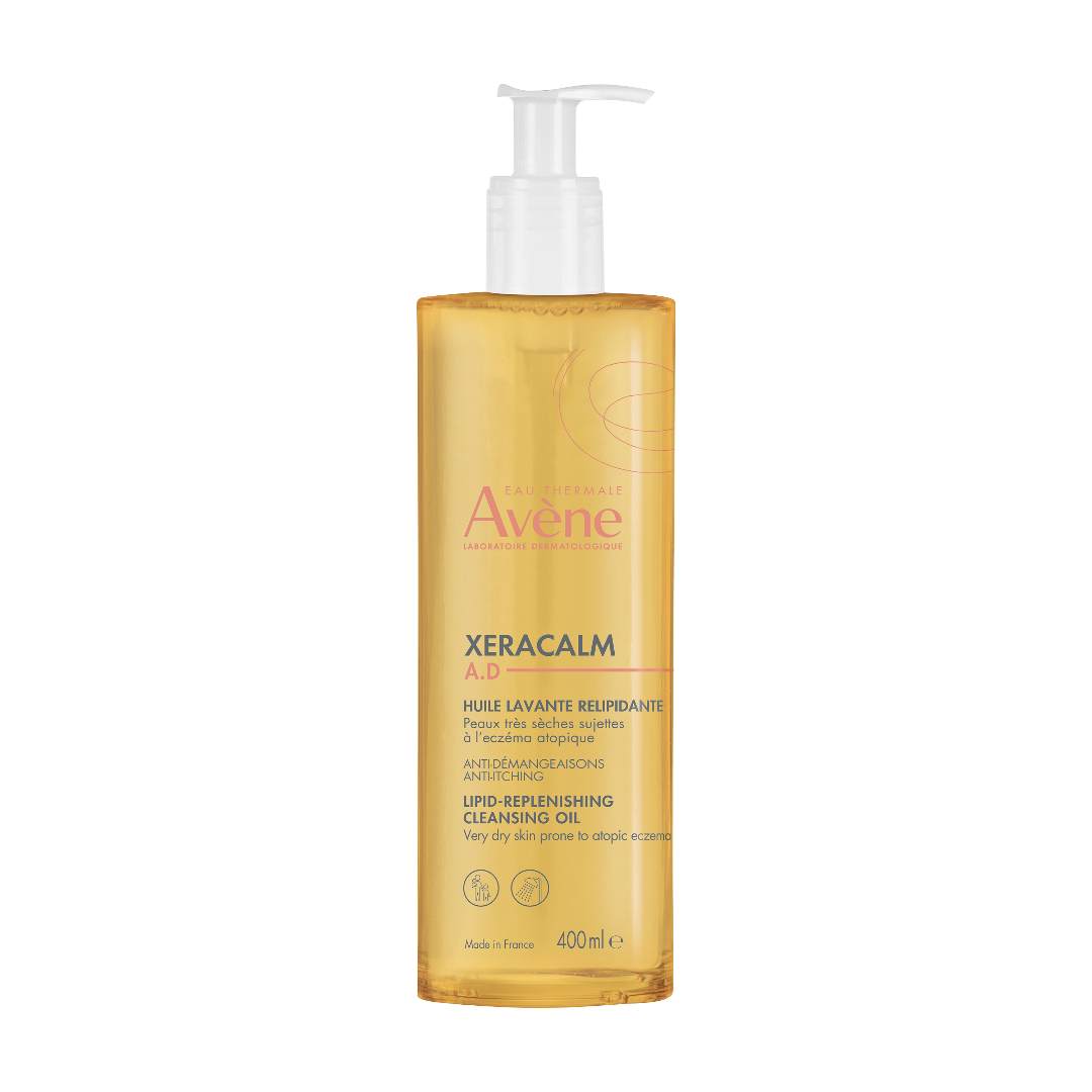 Avène XeraCalm A.D. Lipid-Replenishing Cleansing Oil for Dry, Itchy Skin
