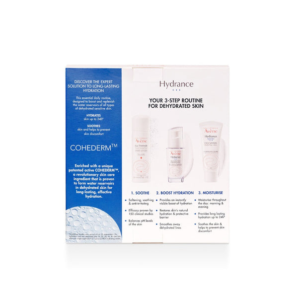 Avène Hydrance Dehydrated Skin Routine Kit packaging