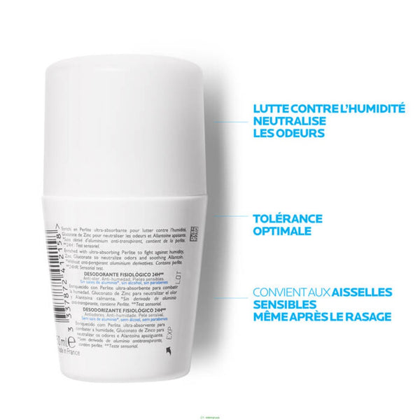 La Roche-Posay Sensitive Skin Roll On Deodorant