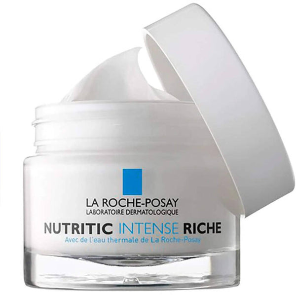 La Roche-Posay Nutritic Intense Rich Moisturizing Cream open lid