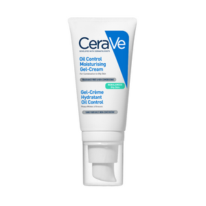 CeraVe Oil Control Gel-Cream Moisturiser With Oil Absorbing Technology & Ceramides For Combination and Oily Skin 52ml