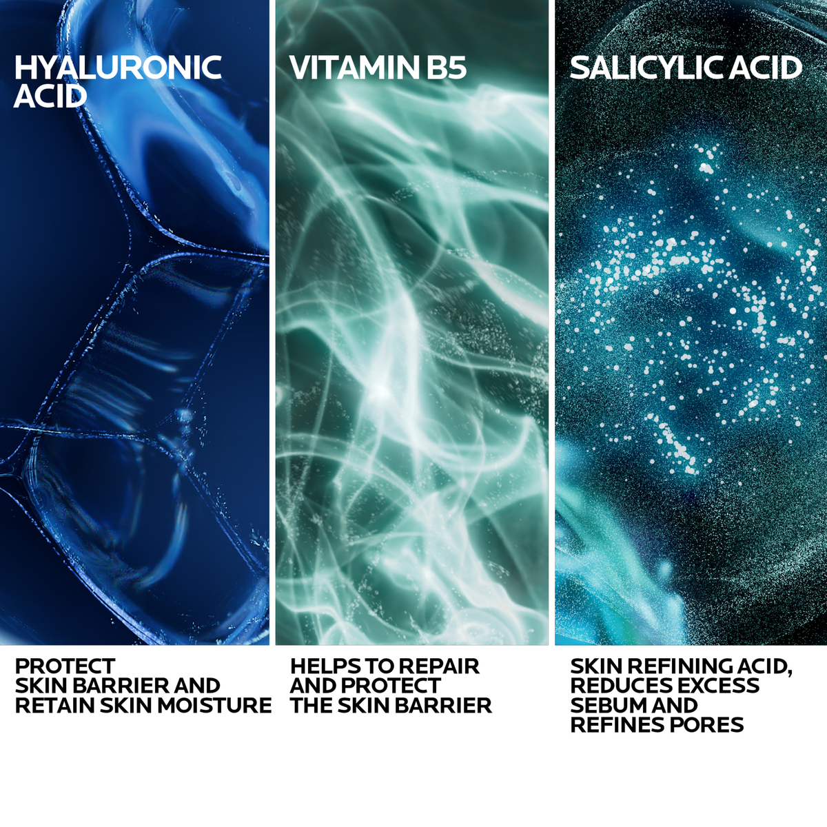 La Roche-Posay Hyalu B5 Instant Fresh Cooling Water-breaking Gel combining Hyaluronic Acid, Vitamin B5 and BHA 40ml