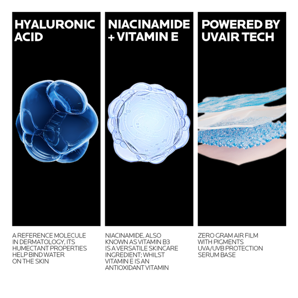 La Roche Posay Anthelios UVAIR Serum Sunscreen SPF50+ Deep, 50ml