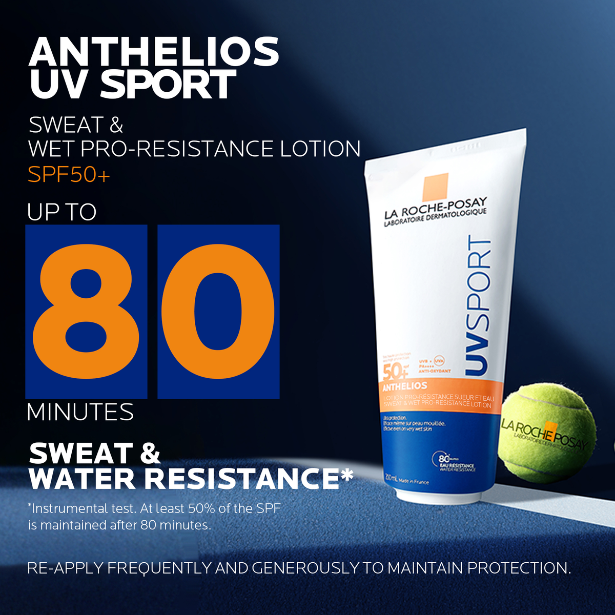 La Roche Posay Anthelios UVSPORT Wet & Sweat Pro-Resistance Lotion SPF50+, 200ml