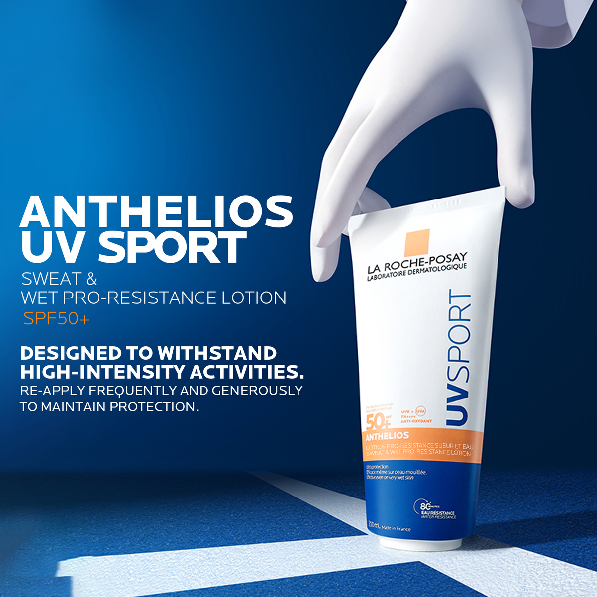 La Roche Posay Anthelios UVSPORT Wet & Sweat Pro-Resistance Lotion SPF50+, 200ml
