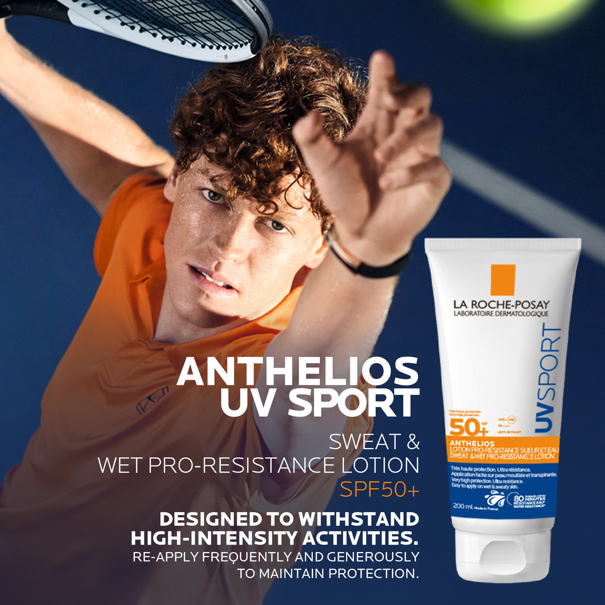 La Roche Posay Anthelios UVSPORT Wet & Sweat Pro-Resistance Lotion SPF50+, 200ml