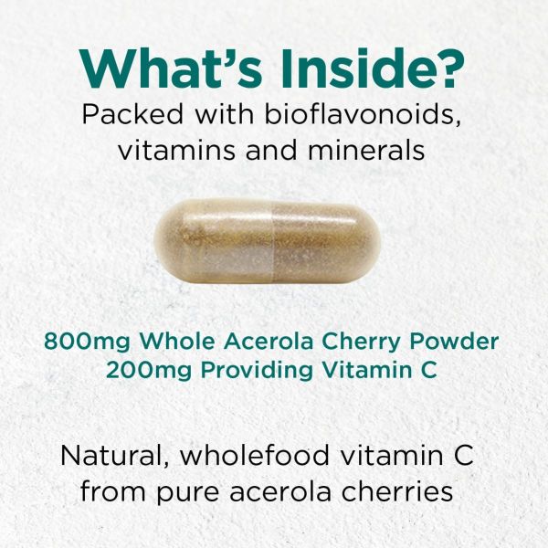 Cytoplan Cherry C: Wholefood Vitamin C 120 Capsules