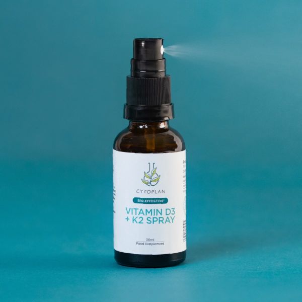 Cytoplan Vitamin D3 + K2 Spray 30ml