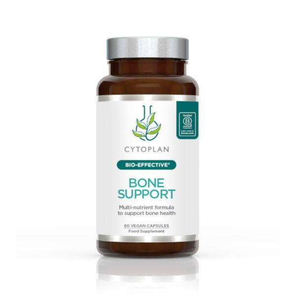 Cytoplan Bone Support supplement bottle on a white background