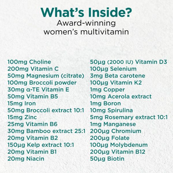 Cytoplan Women's Wholefood Multi 120 Capsules