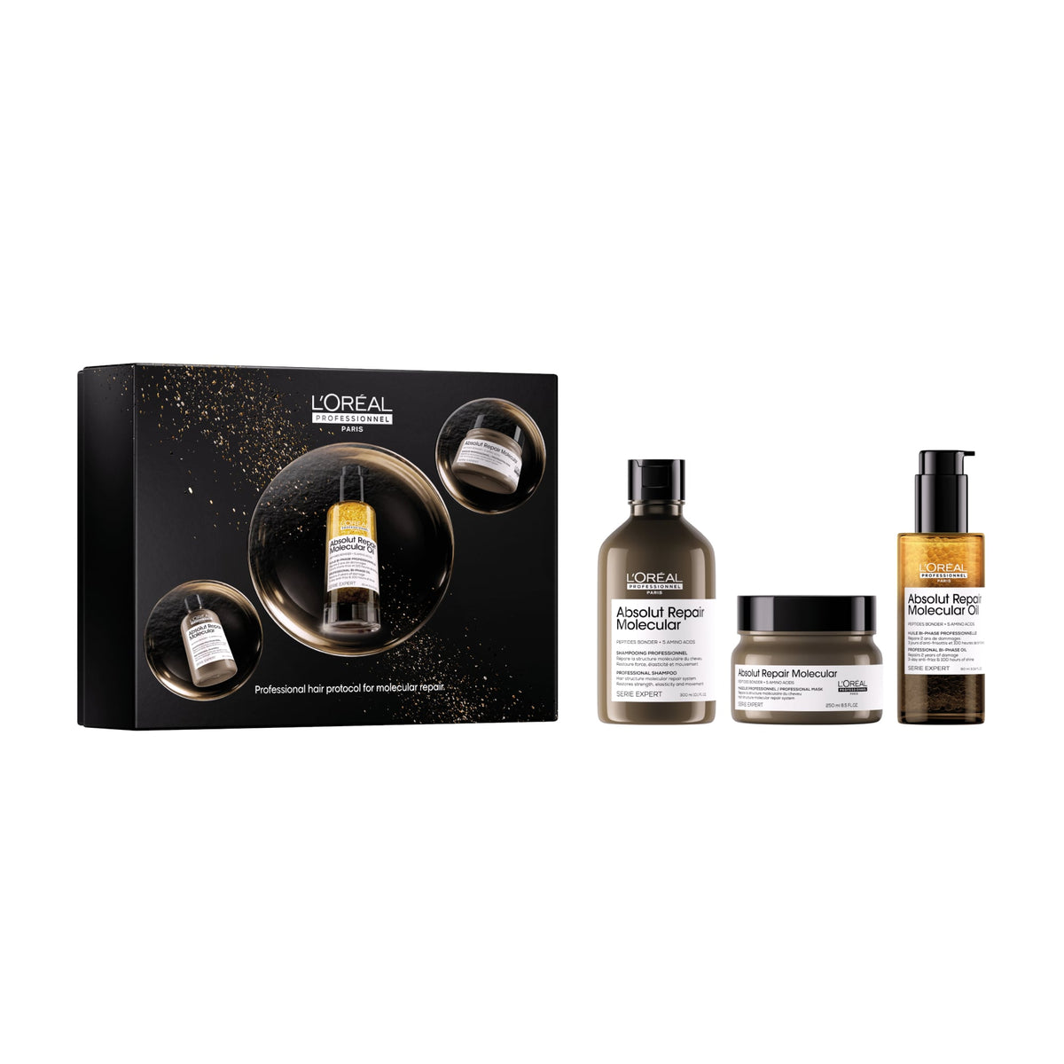 L'Oreal Professionnel Absolut Repair Molecular Trio Gift Set
