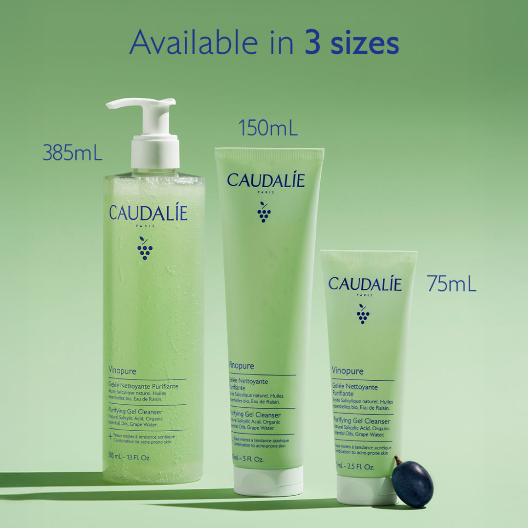 Caudalie Vinopure Purifying Gel Cleanser 75ml
