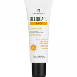 Heliocare 360 Fluid Cream SPF 50+ tube