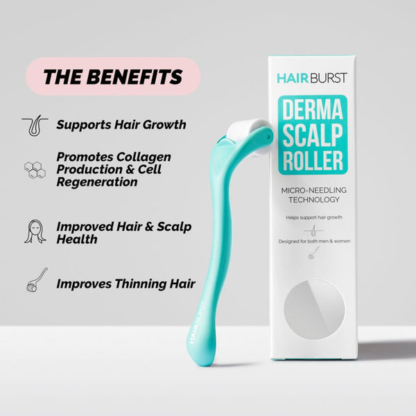 Hairburst Micro-needling Derma Scalp Roller for Thinning Hair benefits