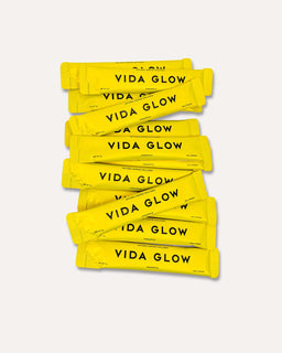 Yellow Vida Glow Natural Marine Collagen Sachets - Pineapple sachets 