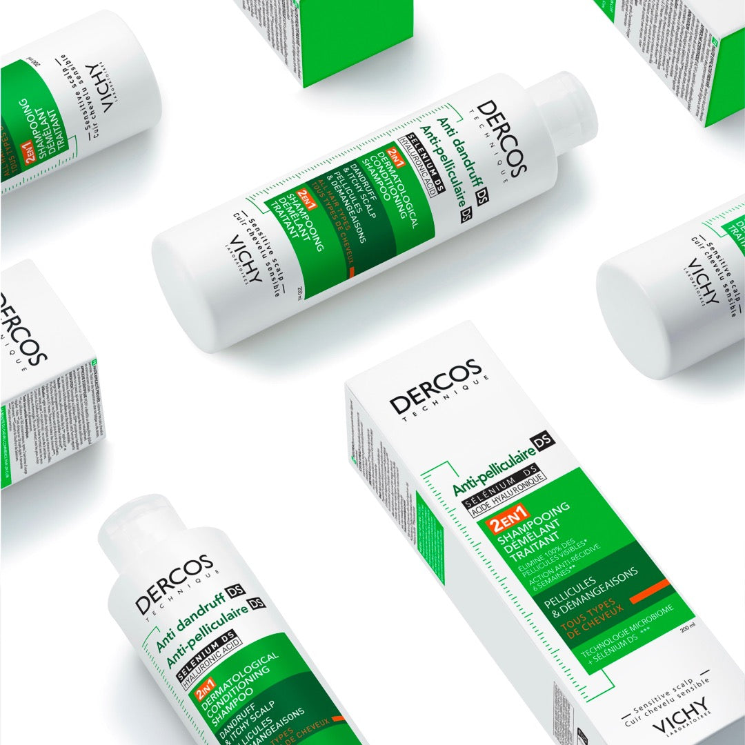 Vichy Dercos Anti-Dandruff 2in1 Dermatological Conditioning Shampoo 200ml