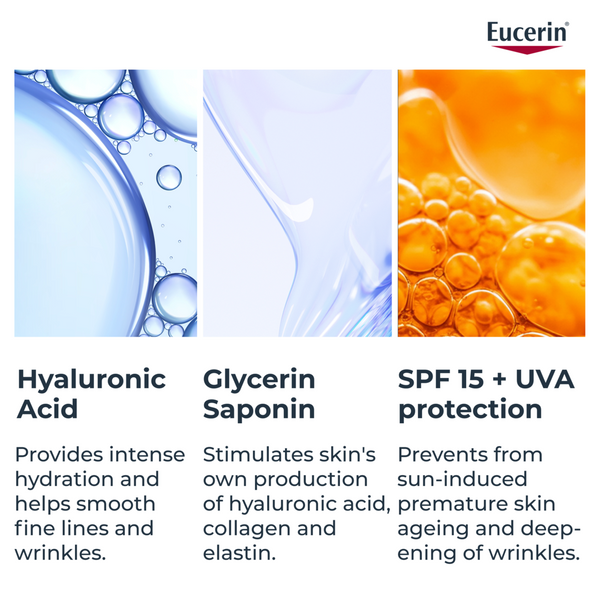 Eucerin Hyaluron-Filler Day Cream SPF15 (Dry Skin) 50ml