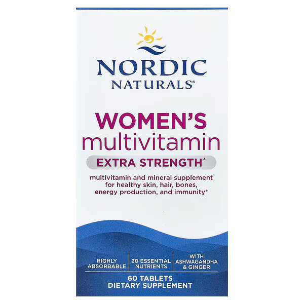 Nordic Naturals Women's Multivitamin Extra Strength 60 Tablets